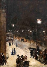 Lesser Ury - Berliner Straße