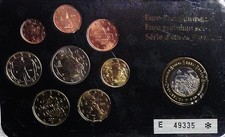 Euro-Premiumsatz SAN MARINO 2002-2007 Bankfrisch + 1 Euro-Probe st mit Box