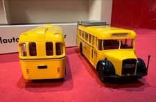 Modell Post Bus mit Anhänger