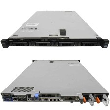 Dell PowerEdge R430 Server ohne CPU RAM DDR4 RAM 2x Kühler 4xLFF 3.5" 1U 1HE 19"