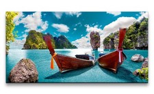 120x60cm Leinwandbild Thailand