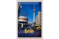 Blechschild Reise 20x30 cm