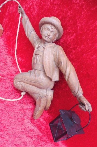 Holzfigur schöne alte - ,