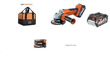 AEG Winkelschleifer BEWS 18-125X  18V mit 2x4,0Ah Akku+Ladegerät+Tasche