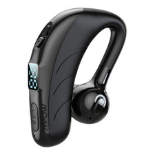 Bluetooth 5.2 Headset EinOhr Kopfhörer In-Ear Ohrhörer Wireless Handy Smartphone