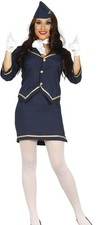 Damen Air Hostess Kostüm |