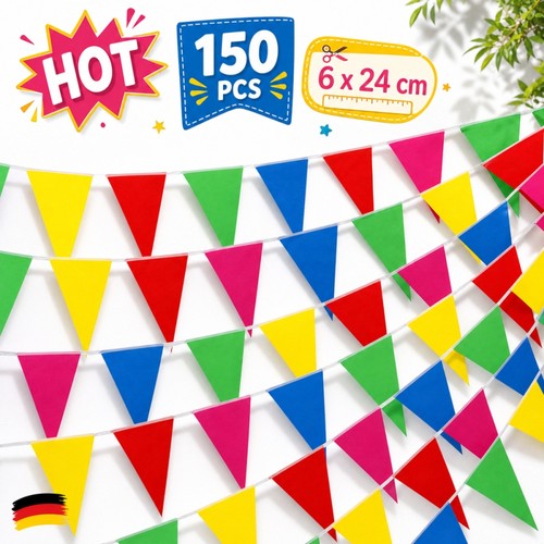 Wimpelkette stück stoff - stück,