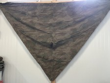 Wehrmacht Zelt Tarnplane Zeltbahn Zeltplane 2.WK, in Splittertarn (Nr. 7)