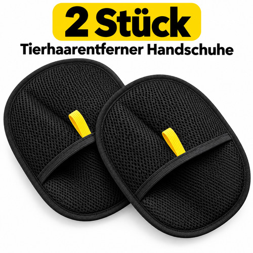 Tierhaar handschuh hund - 2x,