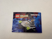 LEGO ® Bauanleitung Space Classic 6800 6816 Instruction ungelocht 297