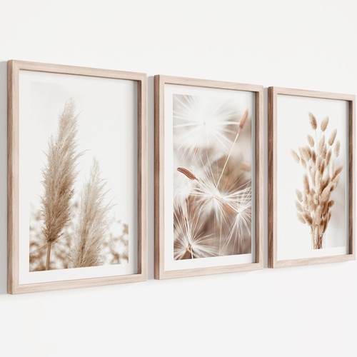 Wandbilder set boho - set,
