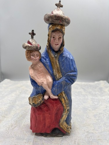 Alte vintage heiligenfigur - alte,
