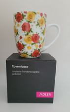 Rosentasse Limitierte Sonderausgabe Adler Sammlertasse Gelb/Rot NEU OVP