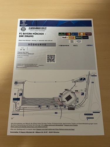 Sammler ticket bayern - ticket,