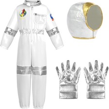 Weißes Astronauten-Kostüm