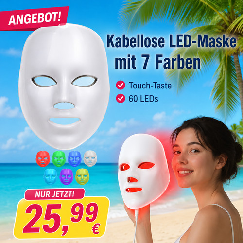 Led maske lichttherapie - led,