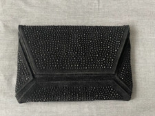 Schwarze Clutch/Abendtasche von Hallhuber