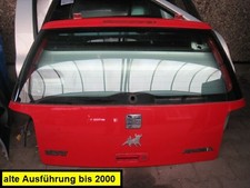 Heckklappe / Heckdeckel Seat Arosa 1.0 MPI 6 H Farbe ROT LY3D Limousine