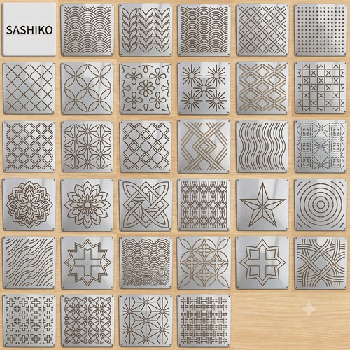 Wiederverwendbare sashiko - 32,