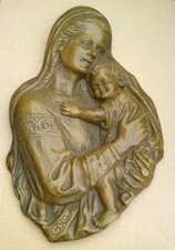 Großes Wachsrelief -