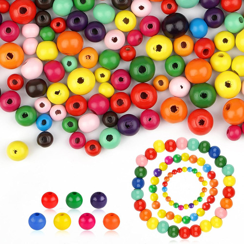 Holzperlen bunte zum - bunte,