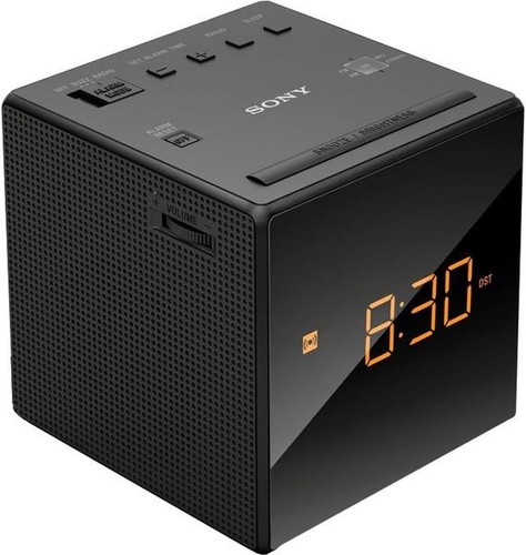 Sony icf schwarz - sony, icf-c1