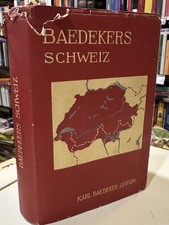 Guida BAEDEKER SCHWEIZ 1930