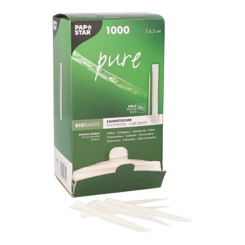 Papstar zahnstocher pure - zahnstocher, "pure"
