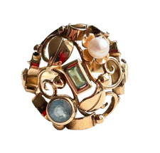 Antiker Gemüsering Perle