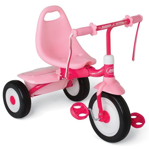 Klappbares rosa dreirad - klappbares, 2