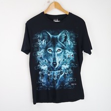 Vintage T-Shirt Wildlife Wolf