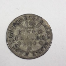 Braunschweig Wolfenbüttel 1/12 Taler 1780 Karl Wilhelm Ferdinand  Silber (385