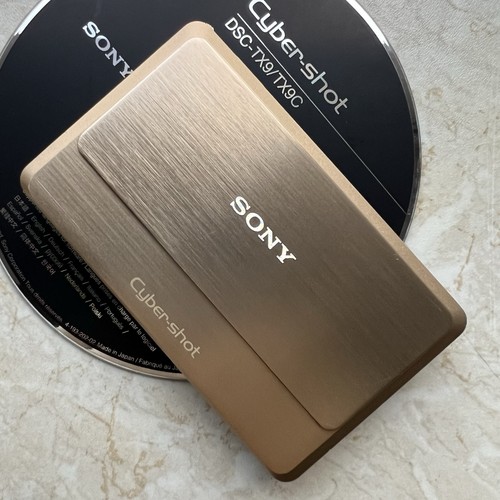 Sony cyber shot dsc - dsc-tx9, gold