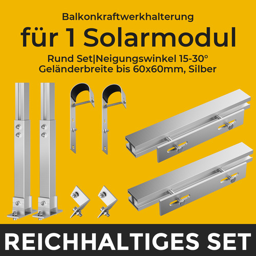 Geländer halterung solarpanel - geländer,