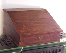 antik Schreib Pult Tisch Reise Aufsatz Sekretär HBT 12/27x48x48