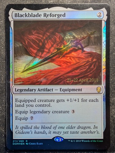 Blackblade reforged foil - reforged,