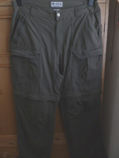 Columbia titangrün wandelbare Cargohose/Shorts für Herren .. XL