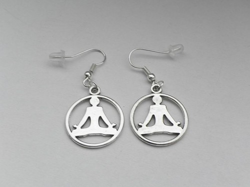Ohrringe yoga ohrhaken 925 - yoga,