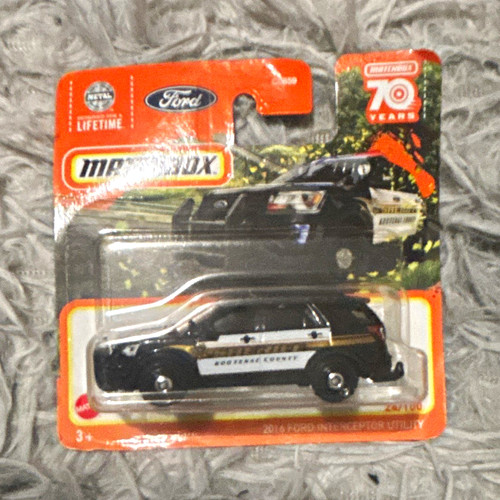 Matchbox ford police - ford,