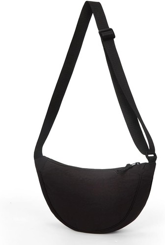 Halbmond umhängetasche nylon - halbmond,