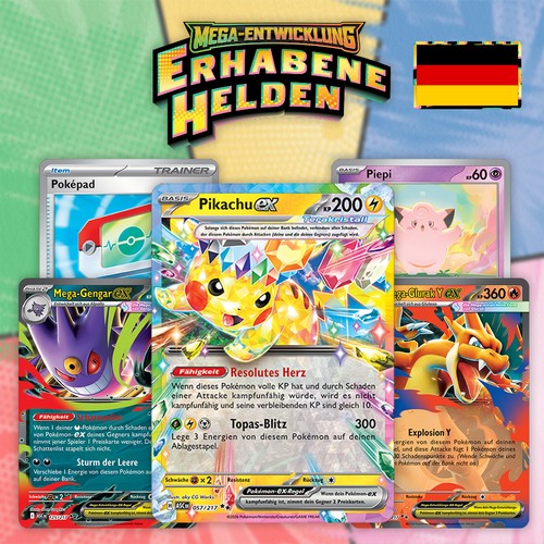 Pokemon karten erhabene helden - erhabene,
