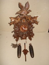Große Original Schwarzwälder Kuckucksuhr, gebraucht ,unbeschädigt. (VIDEO)