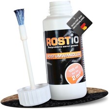 ROSTIO Rostumwandler & Grundierung | Rostkonverter mit Pinsel 100 ml