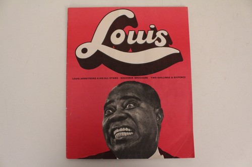 Louis amstrong programmheft - louis,