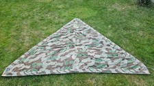 WH Zeltbahn Wehrmacht Original Zeltplane splittertarn Tarnzeltbahn