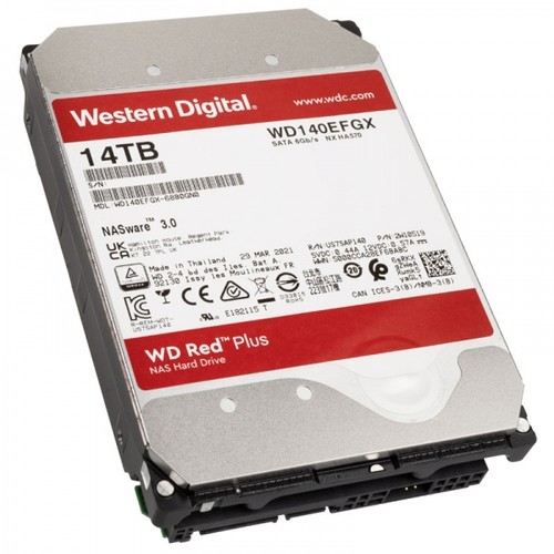 Festplatte red plus 14tb - red,