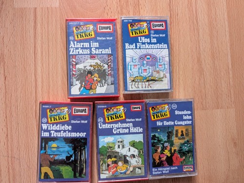 Tkkg hörspiel kassetten 6 - kassetten,