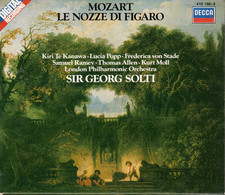 3 CDs Mozart LE NOZZE DI