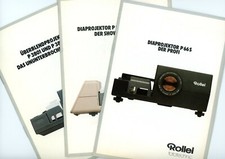 ROLLEI Prospekt ÜBERBLEND- & DIAPROJEKTOR P66S / P801S / P3801 / P3801-IR (Y2748