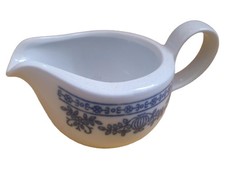 KAHLA Sauciere Porzellan Kobaltblau Blumen Klassisch Weiß 9cm